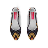 White Round Toe Shoe Infernal - CANVAEGYPT