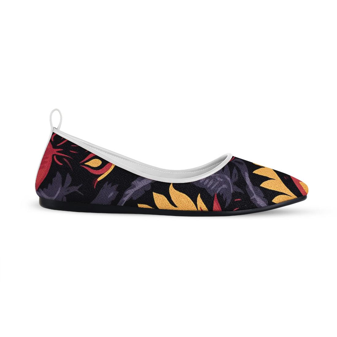 White Round Toe Shoe Infernal - CANVAEGYPT