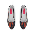 White Round Toe Shoe Kindle