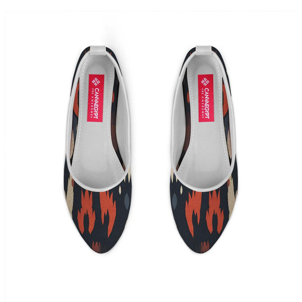 White Round Toe Shoe Kindle - CANVAEGYPT
