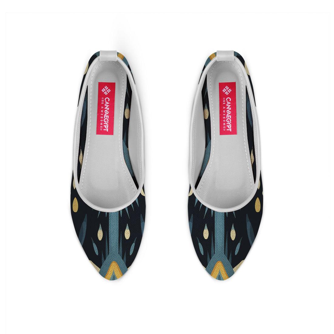 White Round Toe Shoe Light - CANVAEGYPT