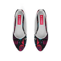 White Round Toe Shoe Muddled