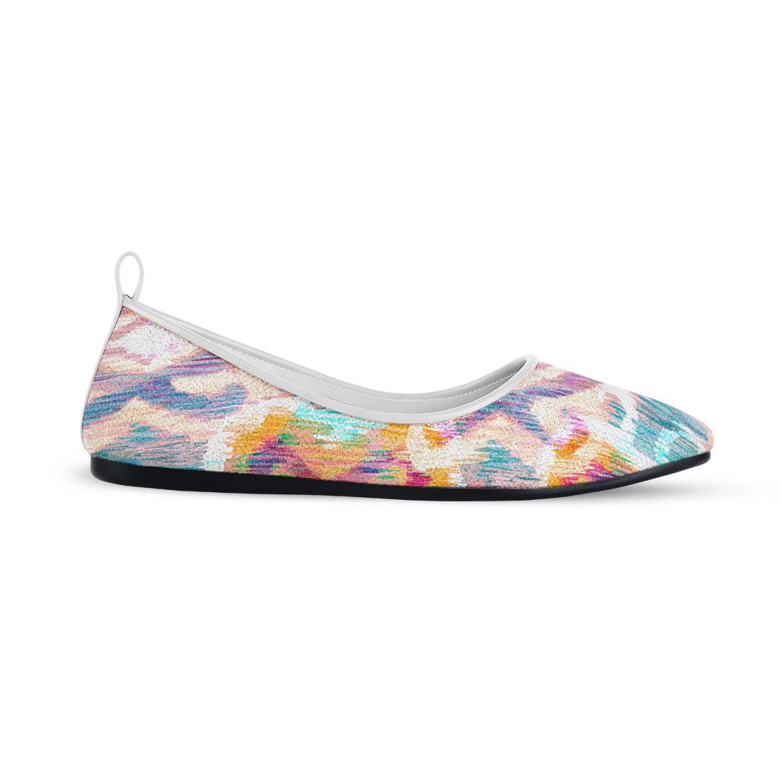 White Round Toe Shoe Lollypop