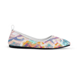 White Round Toe Shoe Lollypop