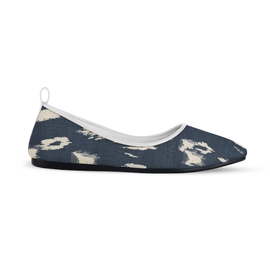 White Round Toe Shoe Smoggy - CANVAEGYPT