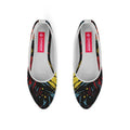 White Round Toe Shoe Spectrum