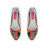 White Round Toe Shoe Splash - CANVAEGYPT
