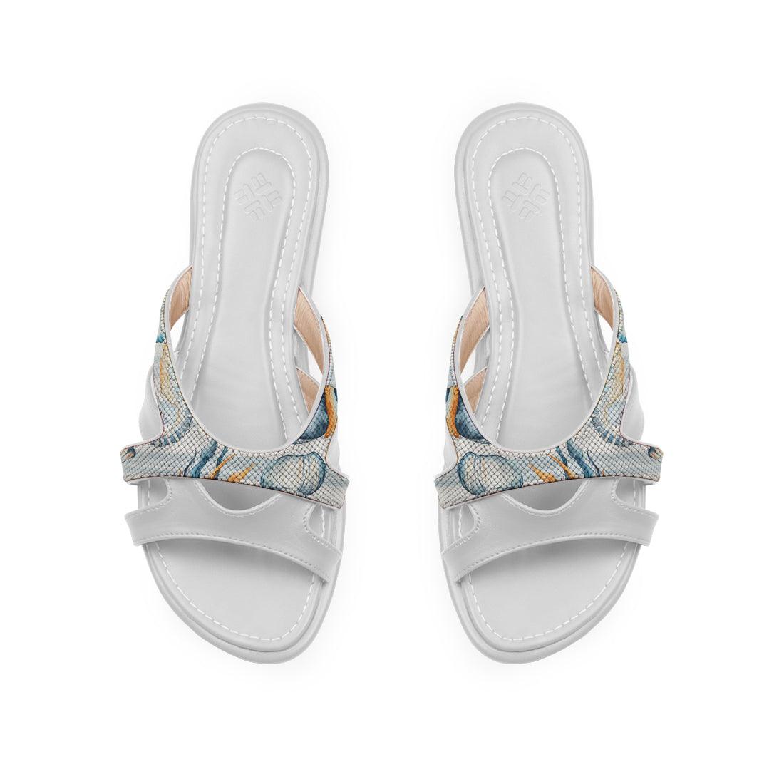 White Split Slipper Sea Life