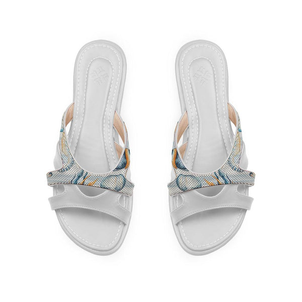 White Split Slipper Sea Life
