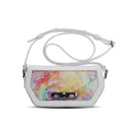 White Swag Crossbody Bright