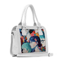 White Travel Hobo Bag Women