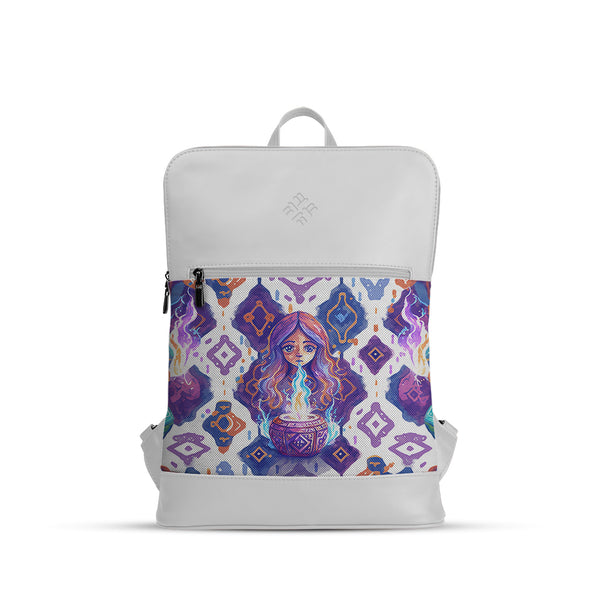 White Orbit Laptop Backpack Little Witch - 1