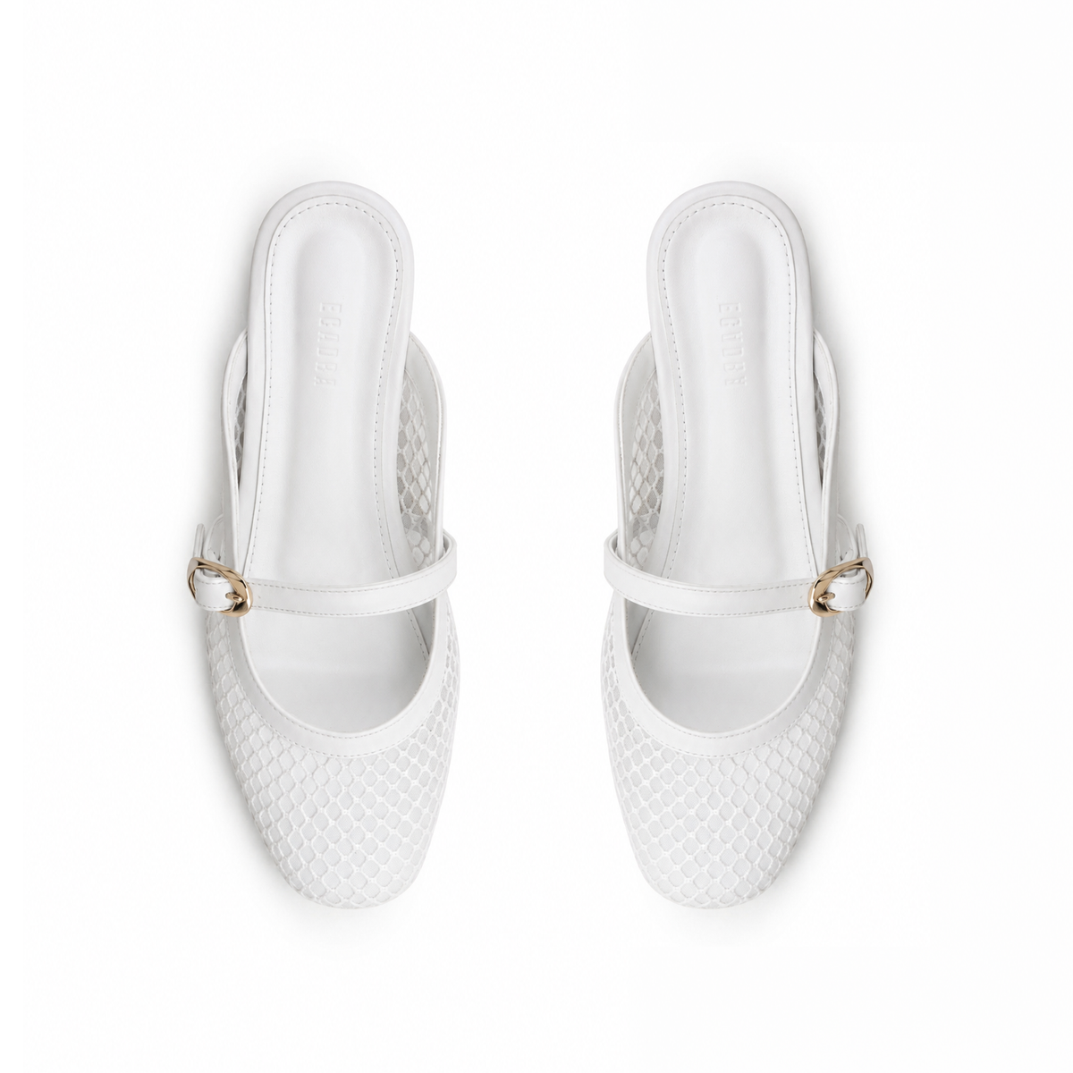 White Trellis Mule | ECADRA