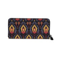 Women's Wallet Abstract Tribal Flames