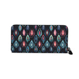 Women's Wallet Vibrant Peacock Droplets - CANVAEGYPT