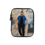 Ali Elgamal design printed on a tablet sleeves — ECADRA