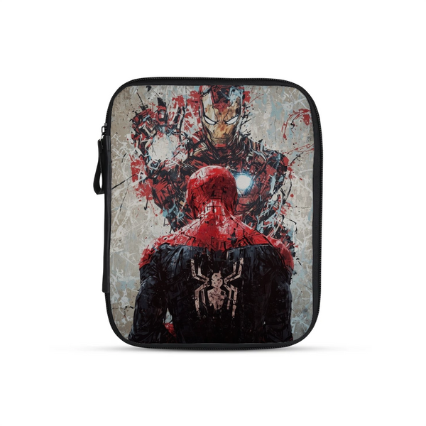 Avengers design printed on a tablet sleeves — ECADRA
