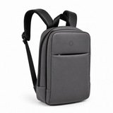 Daybook Backpack – Grey, three-quarter view – ECADRA
