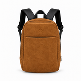 Daybook Backpack – Faux Suede – Havana faux suede laptop backpack – شنطة ضهر لابتوب حريمي هافانا – ECADRA