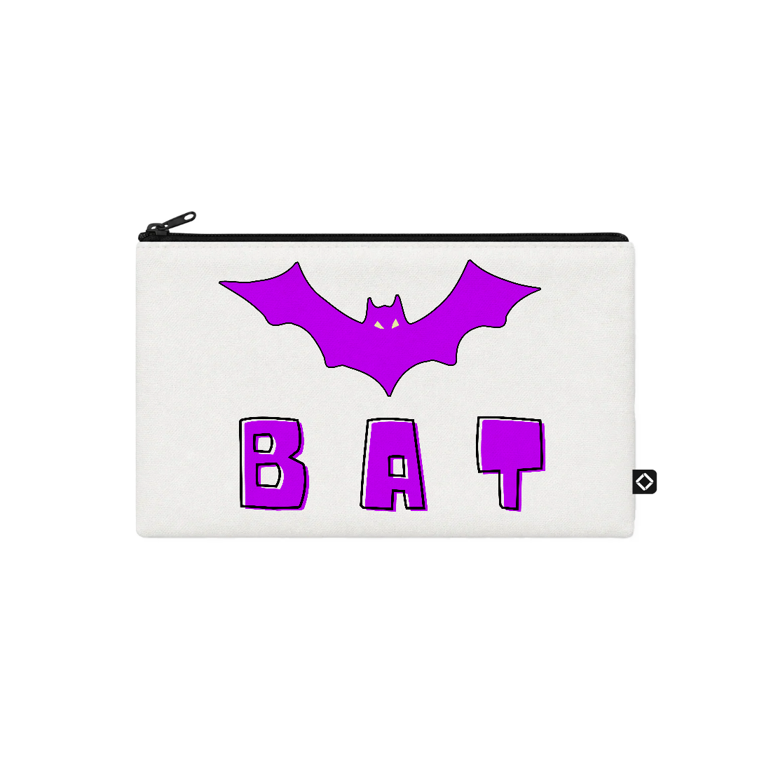 Bat design printed on a pouches & cases — ECADRA