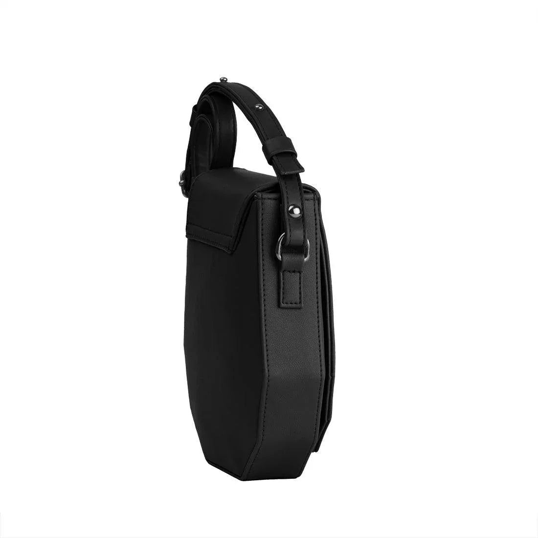 Black Polygon Crossbags Night Birds