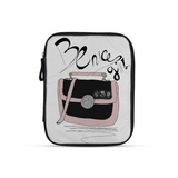 Be nice girl design printed on a tablet sleeves — ECADRA