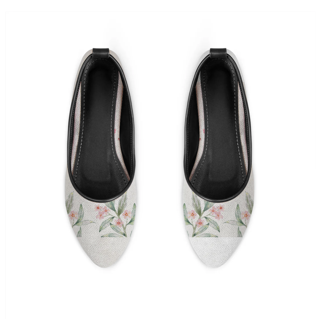 Beauty design printed on a footwear — ECADRA