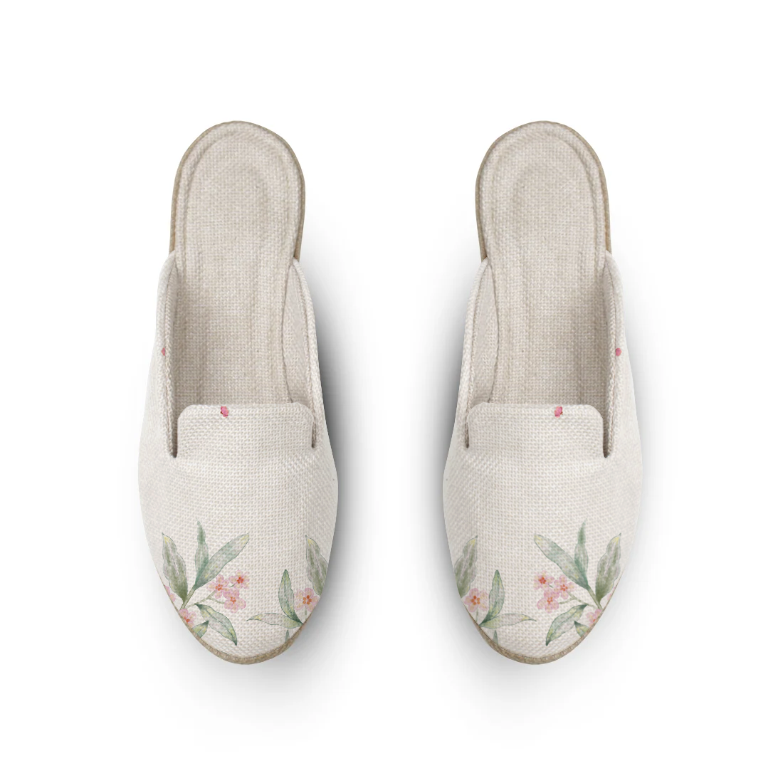 Beauty design printed on a footwear — ECADRA