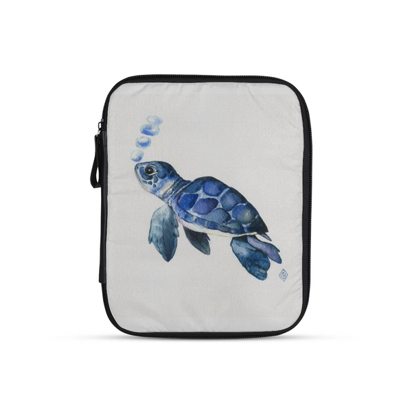 Big Turtle Tablet Sleeve – جراب تابلت بتصميم فني – ECADRA
