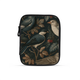 Birds Ikat design printed on a tablet sleeves — ECADRA