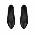Solid Round Toe – Faux Leather