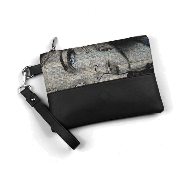 Black Toiletry Pouch Journal – شنطة ميكب صغيرة – ECADRA