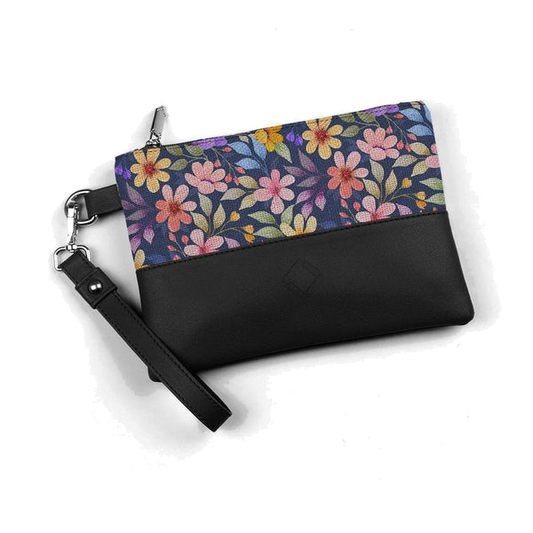 Black Toiletry Pouch Nature – شنطة ميكب صغيرة – ECADRA