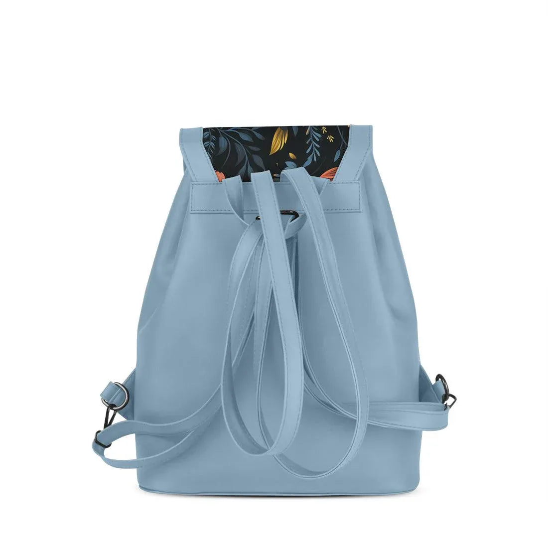 Blue City Serenade Backpack Floral Whisper - CANVAEGYPT