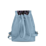 Blue City Serenade Backpack Lavender Leopard Print - CANVAEGYPT