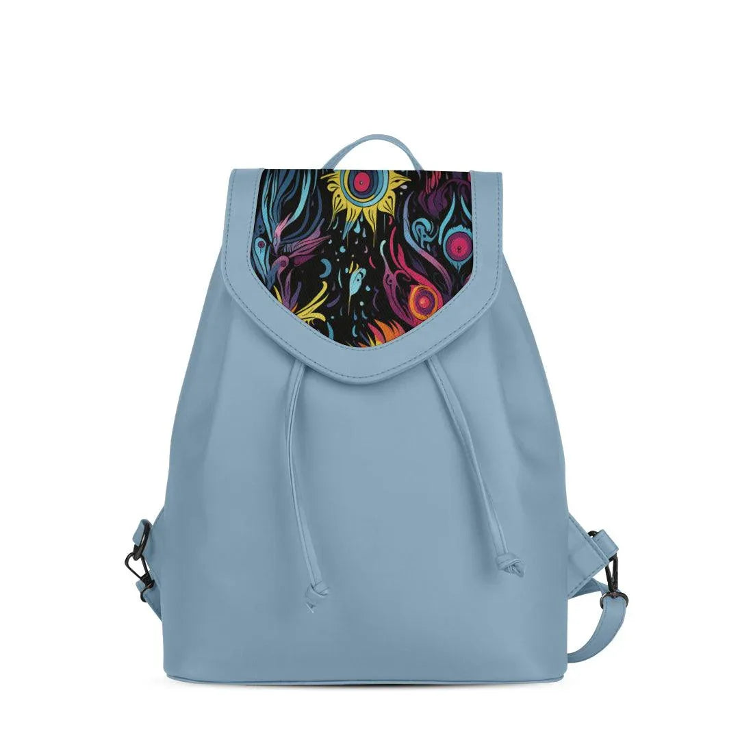 Blue City Serenade Backpack Purple Ikat Mirage - CANVAEGYPT