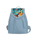 Blue City Serenade Backpack Retro Psychedelia