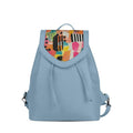 Blue City Serenade Backpack Vibrant Mosaic
