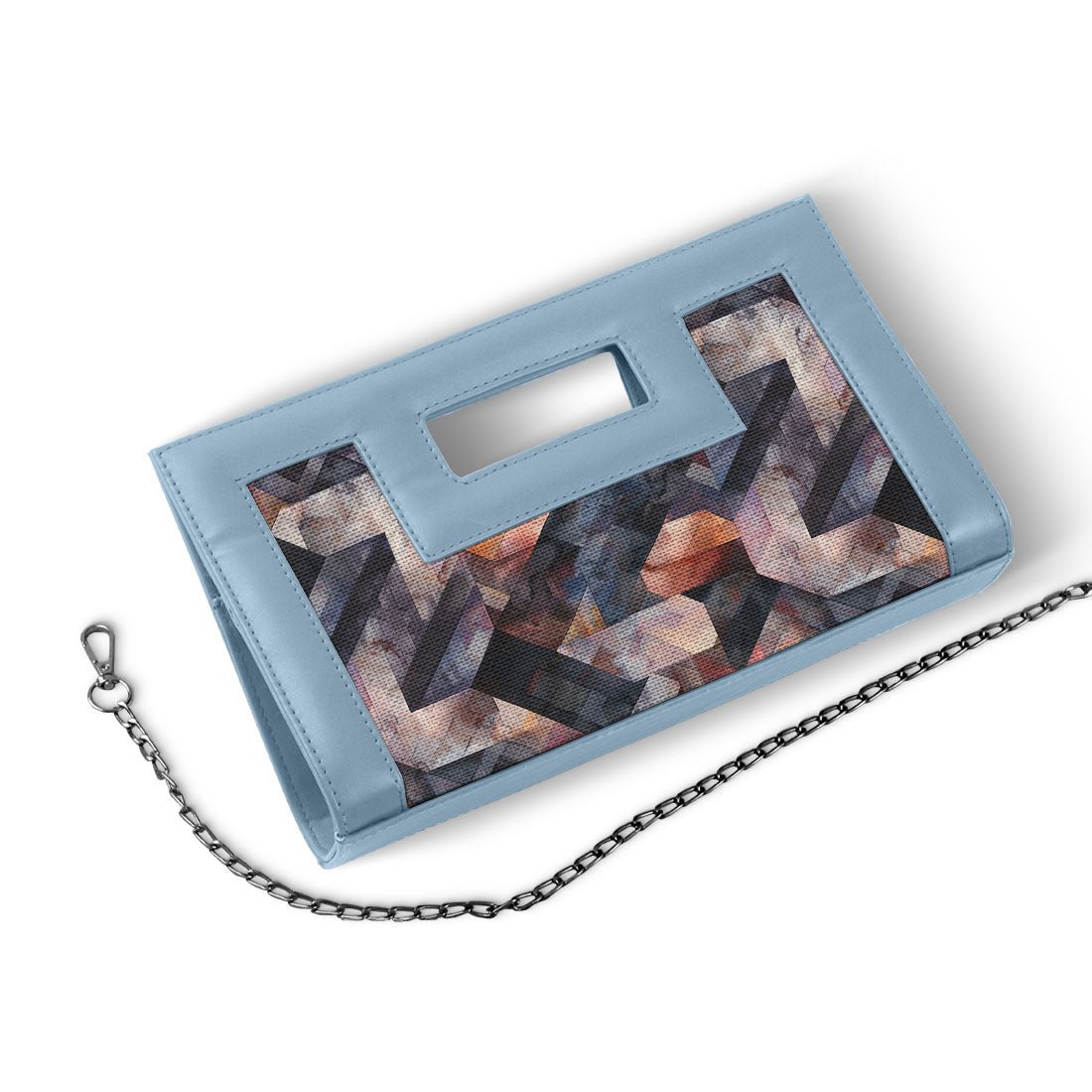 Blue City Sleek Clutch Rectangles - CANVAEGYPT