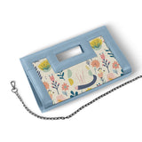 Blue City Sleek Clutch Spring Floral - CANVAEGYPT