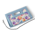 Blue City Sleek Clutch Watercolor Apples