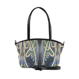 Blue glow design printed on a bags — ECADRA