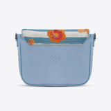Blue Messenger Crossbody Blue Floral - CANVAEGYPT
