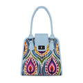 Blue Metropolitan Charm Bag Cozy Winter Hamlet