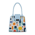 Blue Metropolitan Charm Bag Geometric Genesis