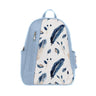 Blue Mixed Backpack Feathers