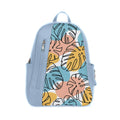 Blue Mixed Backpack Floral