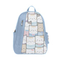 Blue Mixed Backpack Kitty