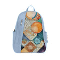 Blue Mixed Backpack Shape
