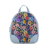 Blue O Mini Backpacks Purple Floral - CANVAEGYPT